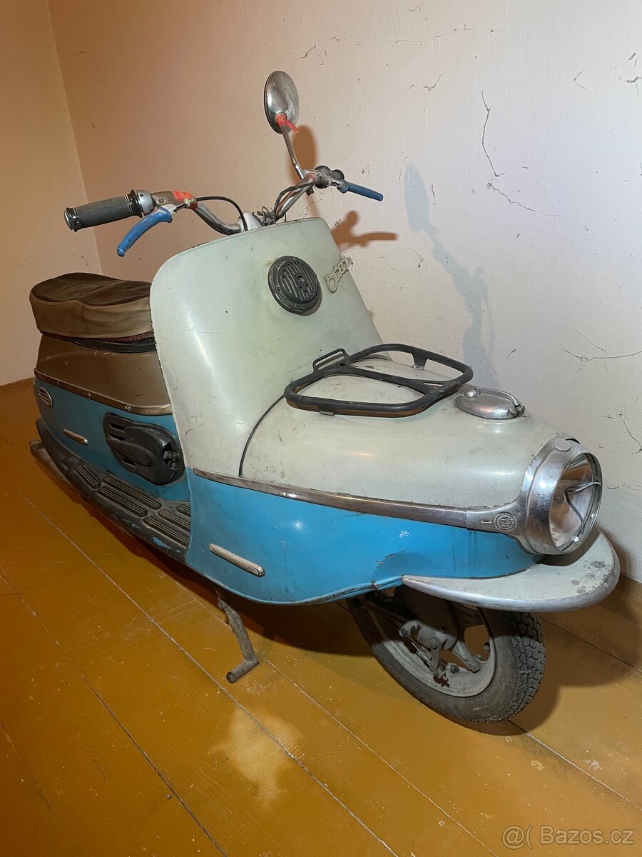 Cz 175/501 skútr prase s platným Tp doklady