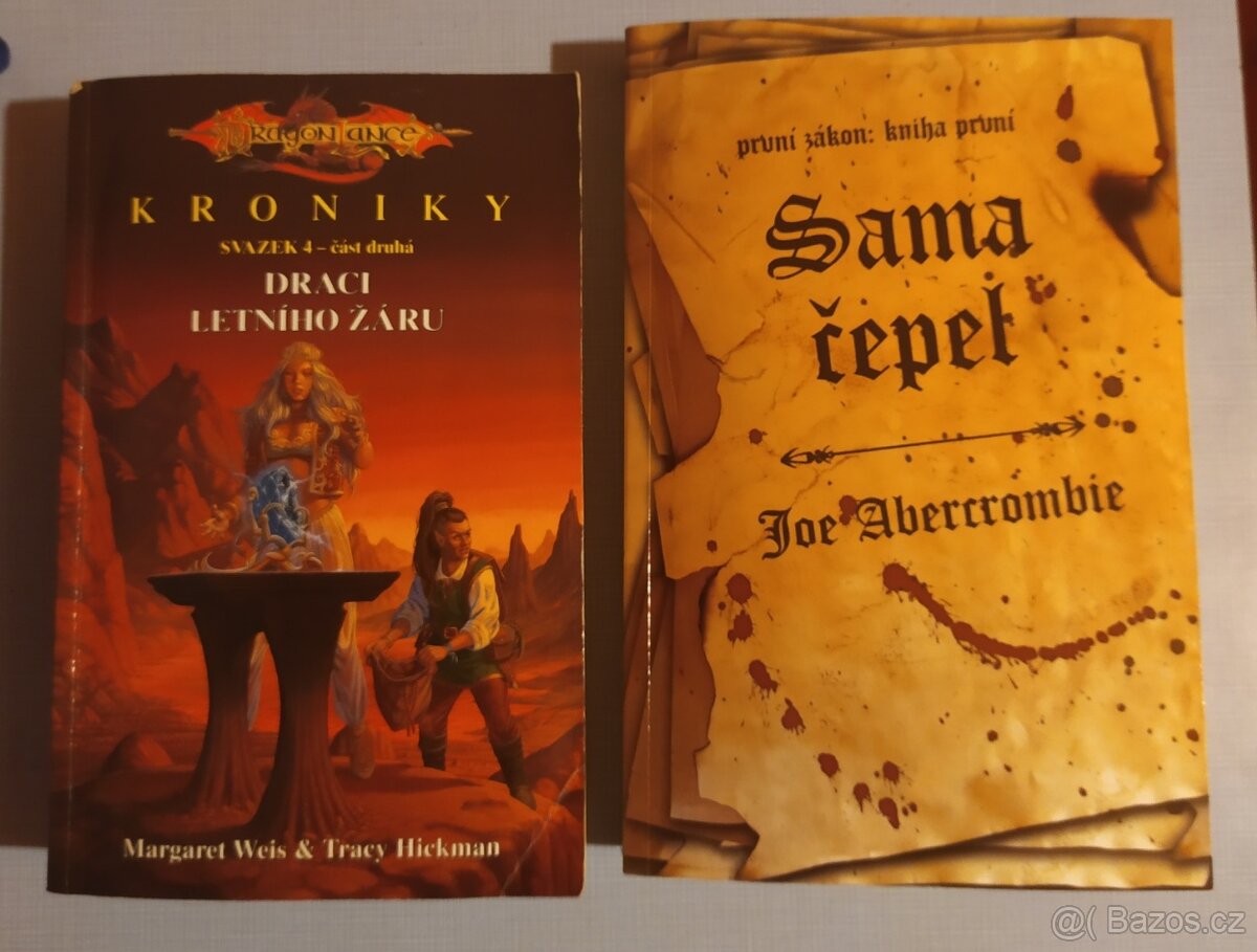 Knihy s tematikou sci-fi fantasy - draci letního žáru, dcera