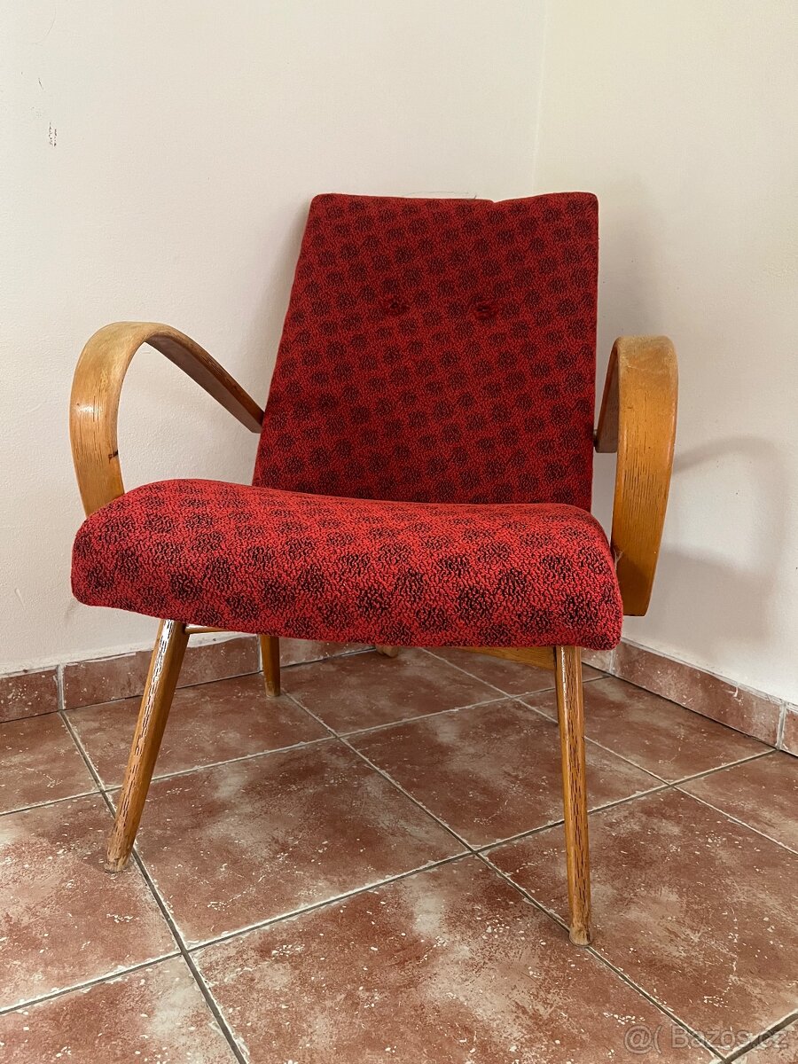 Retro křesílko J. Šmídek