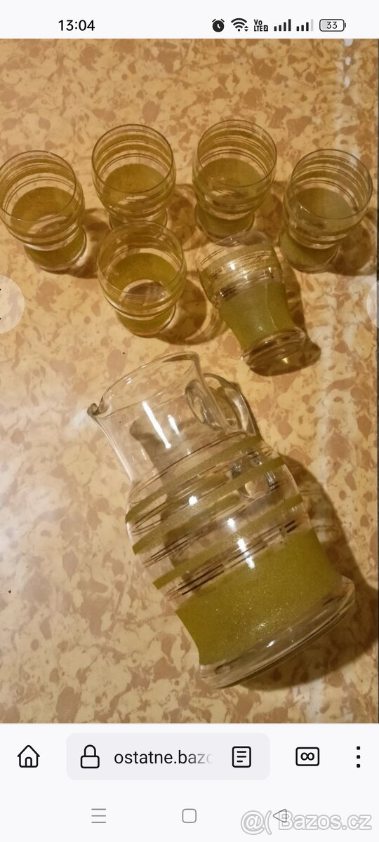 Stará súprava na pivo