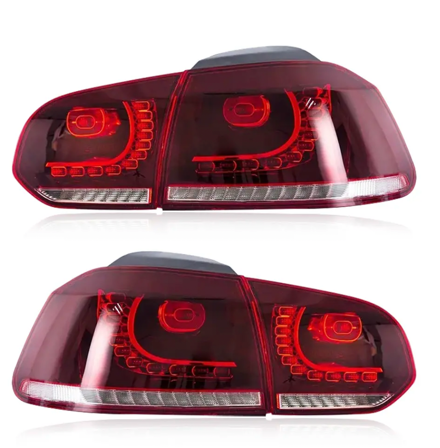 VW Golf 6 LED zadní světla (3 barvy) - Dynamický blinkr