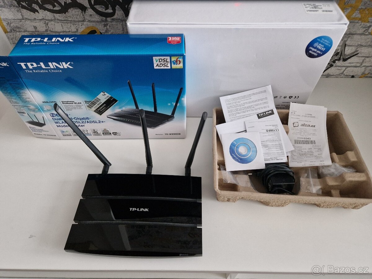 Modem router TP LINK TD-W9980b