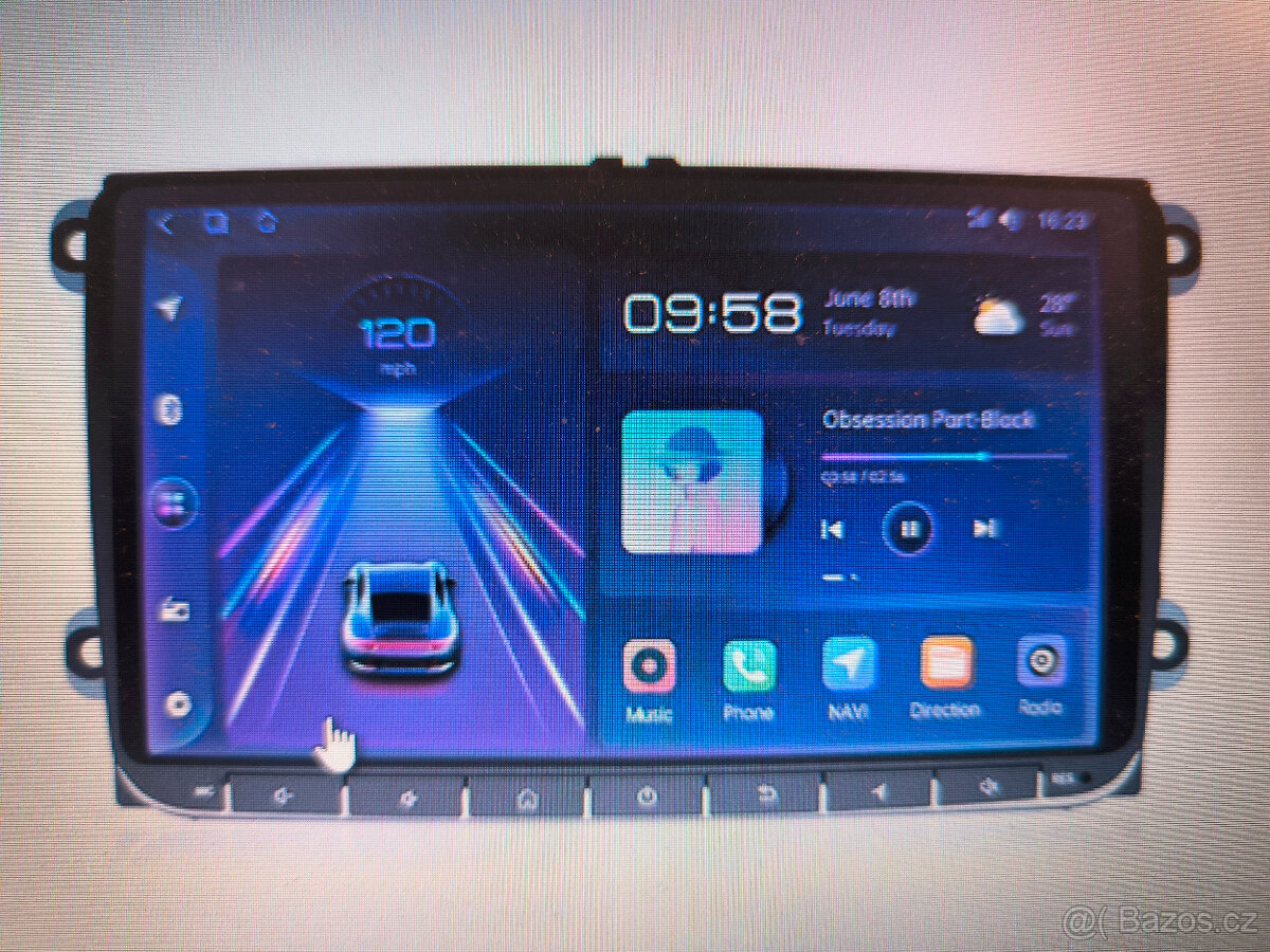 Autorádio VW,Škoda,Seat Android 10 WiFi GPS NAVI Bluetooth