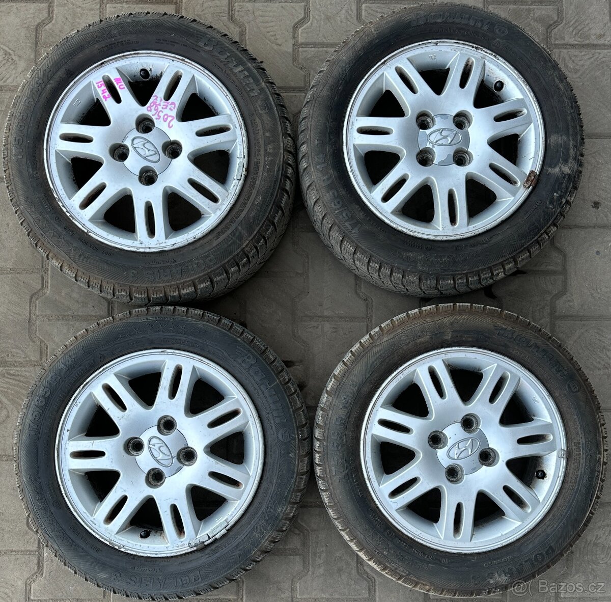 Prodám ALU kola Hyundai č. 1542