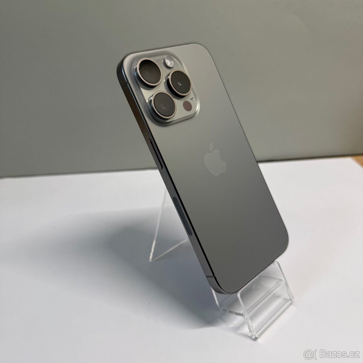 iPhone 15 Pro 256GB, nature, 100% baterie (rok záruka)