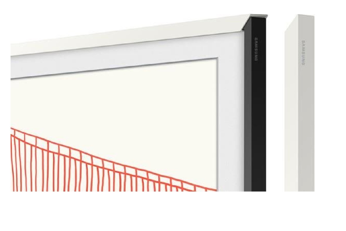 Rámeček TV Frame 55” bílý
