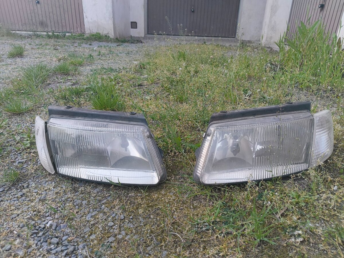 Přední světla na VW Passat B5