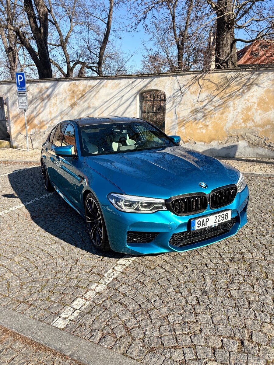 BMW M5 Competition F90, koupeno nové v ČR možnost odpočtu DP