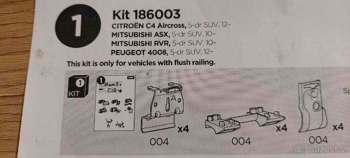 Thule kit 186003