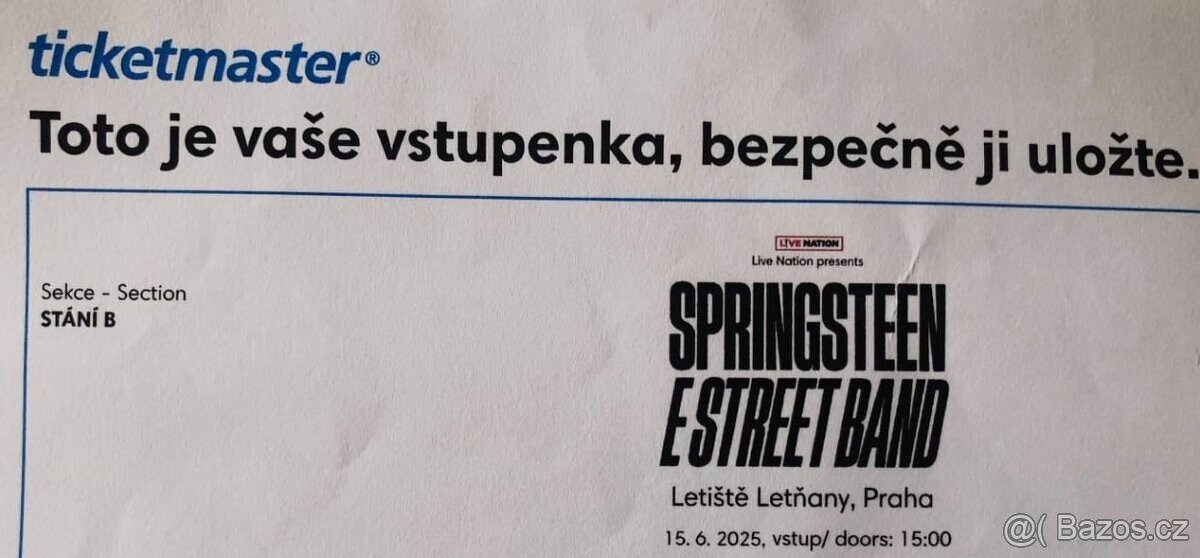 Bruce Springsteen 15.6.2025