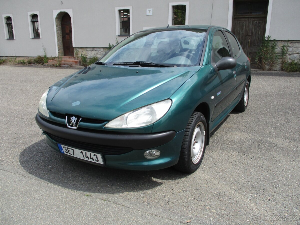 PEUGEOT 206  - 1.1, bez koroze
