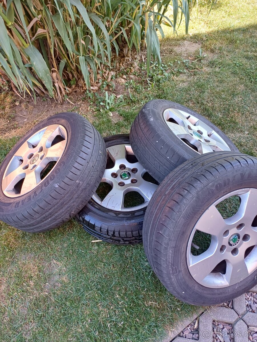 Alu kola Škoda Octavia II