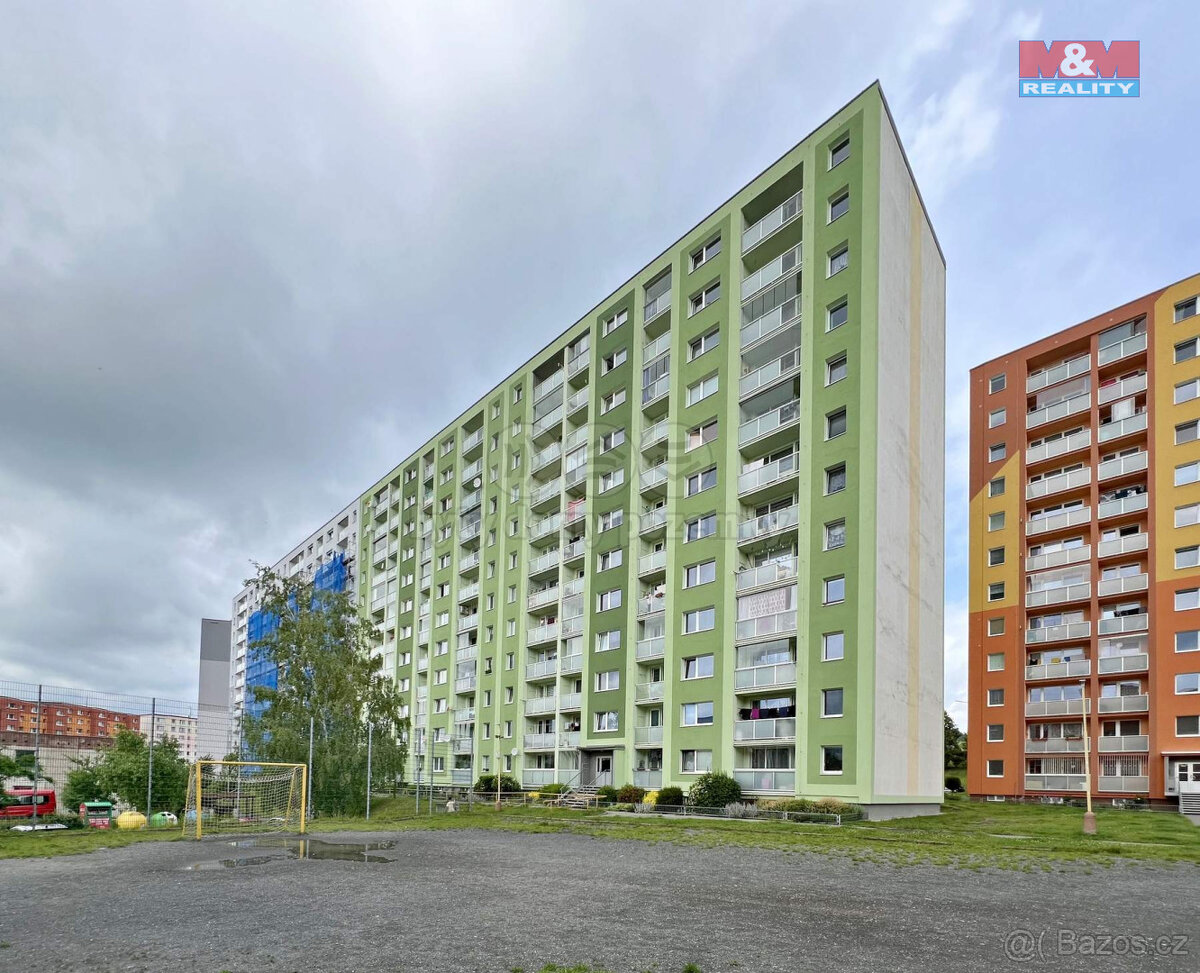 Podnájem bytu 1+1 s lodžií, 40 m², Česká Lípa, ul. Hradecká