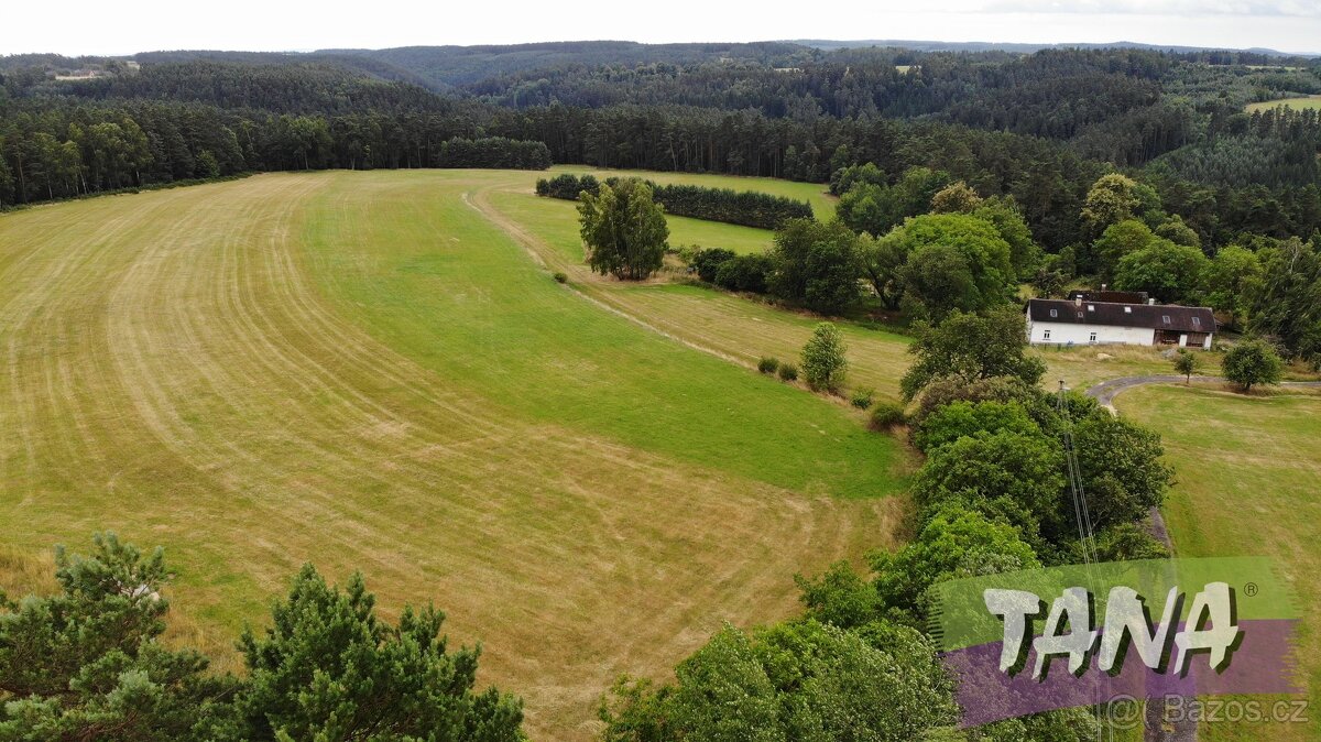 Prodej pozemky - trvalý travní porost, 24 694 m2 - Hlavice -