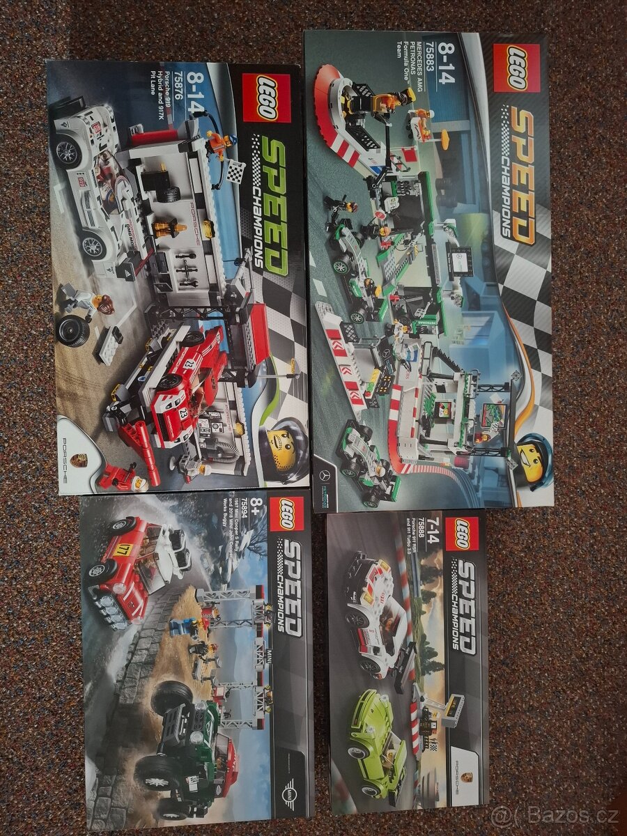 Prodam sbirku lego Speed Champions