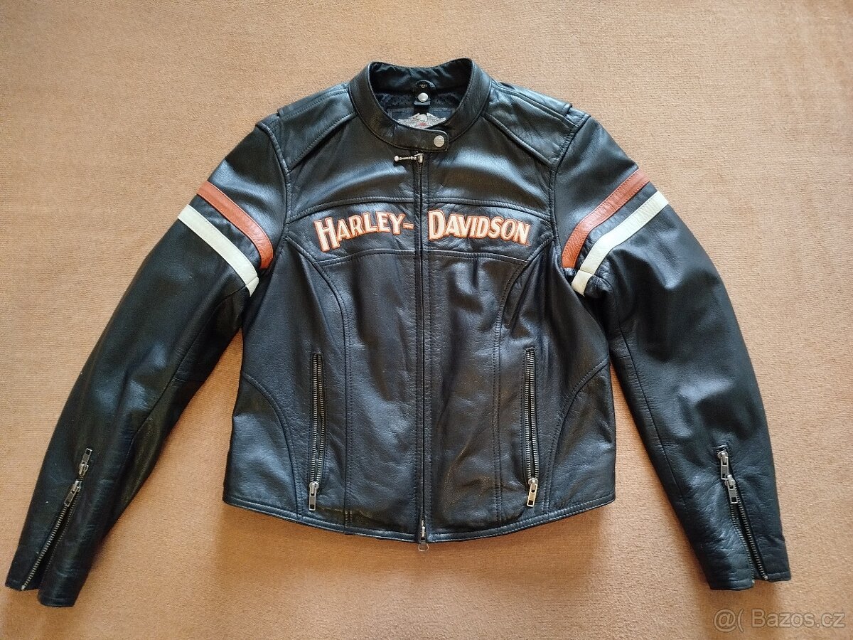 Dámská kožená bunda Harley Davidson, 2v1