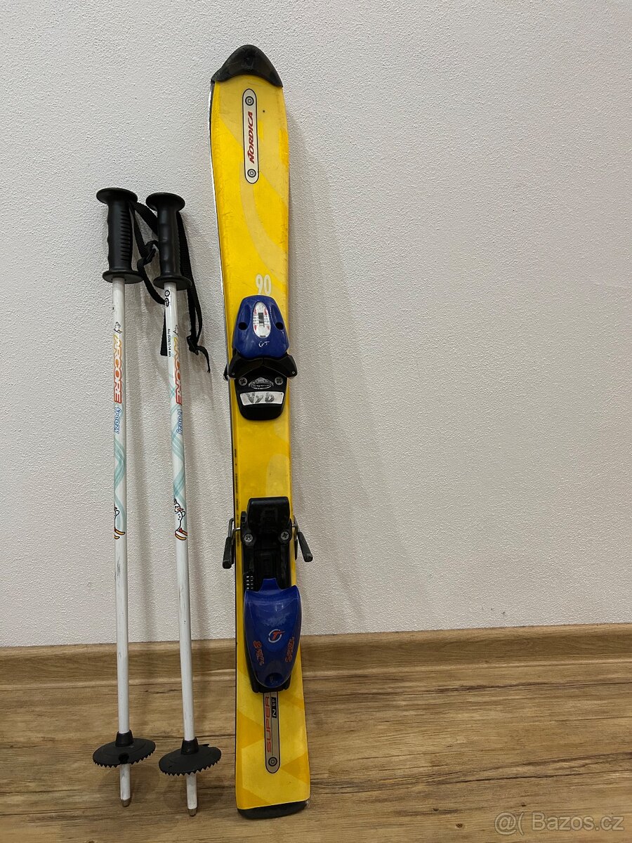Dětské lyže 90cm