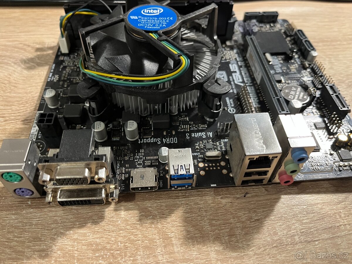 Nový výkonný komplet MB deska+CPU+RAM ASUS H310M-R,i3-9100,8