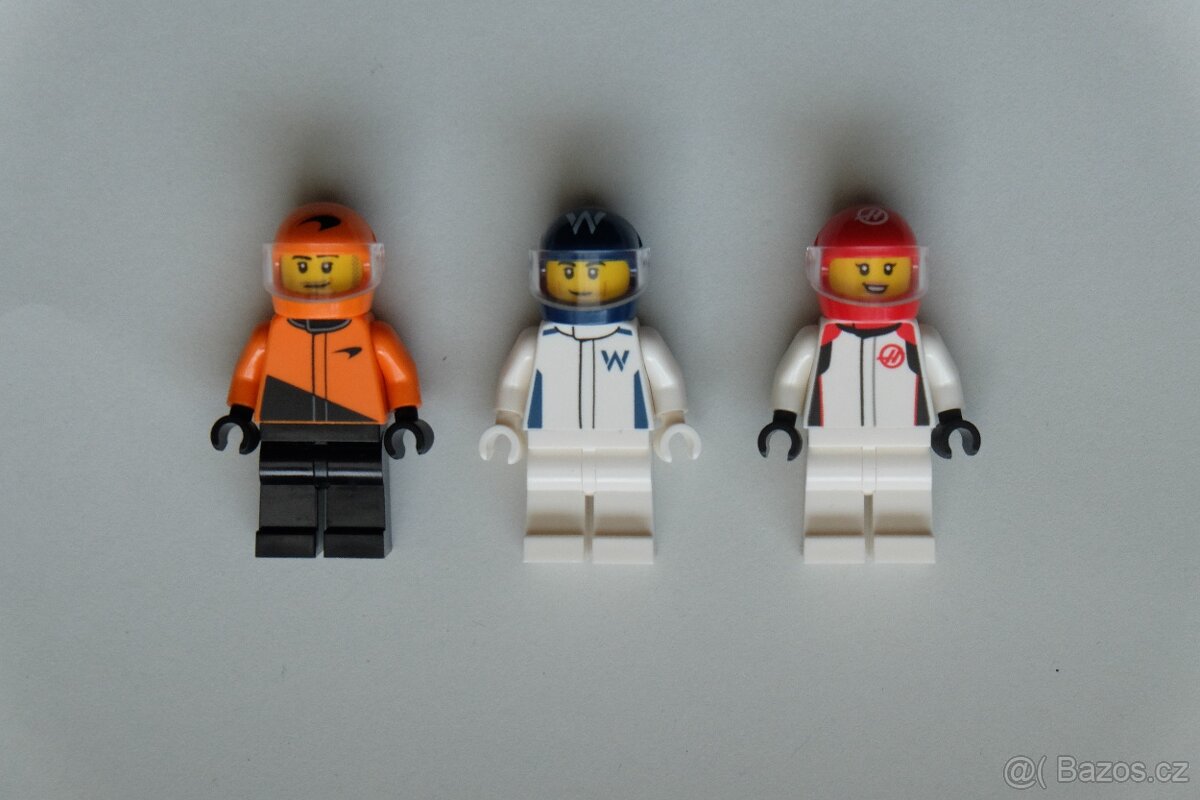 LEGO City minifigurky Formule 1