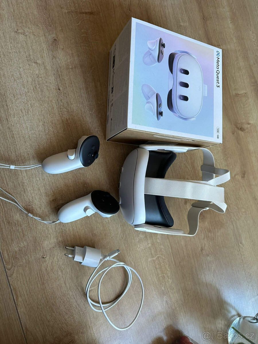 Meta Quest 3 128GB 4Kzáruka+pojištění odcizení poškození