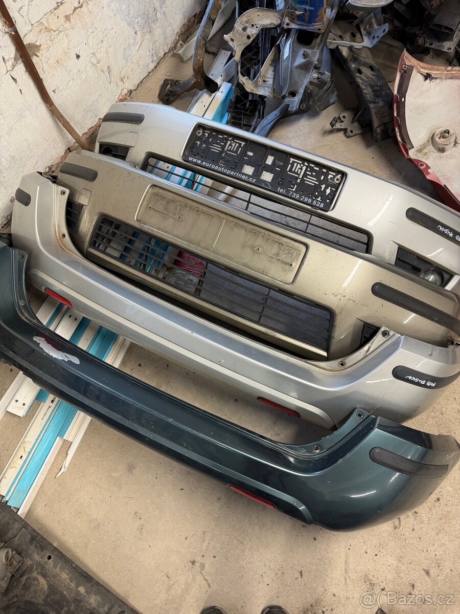 Ford Fusion, přední/zadní nárazníky předface