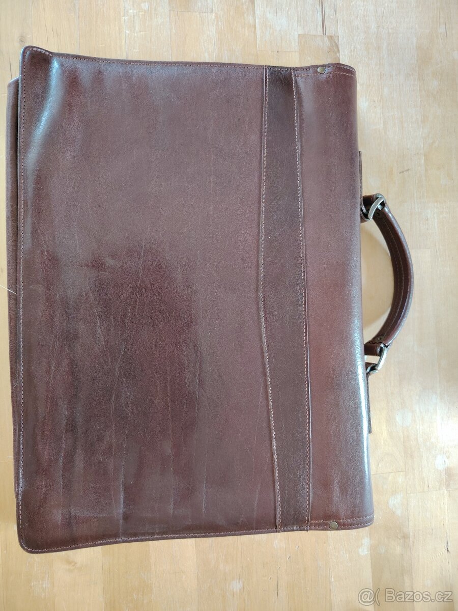 Hnědý pánský kufřík/spisovka – nový
