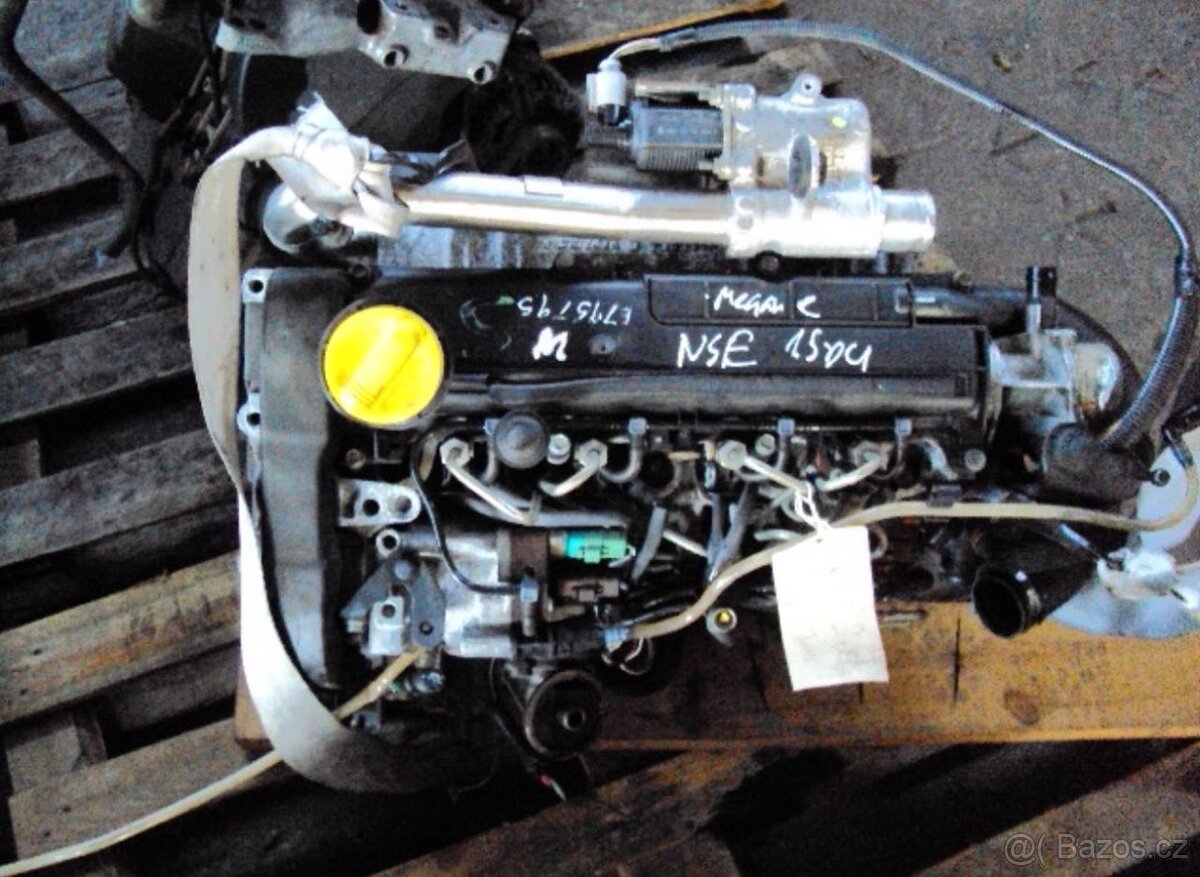 Kompl motor Megane Scenic 1.5 101HP K9K 728 729