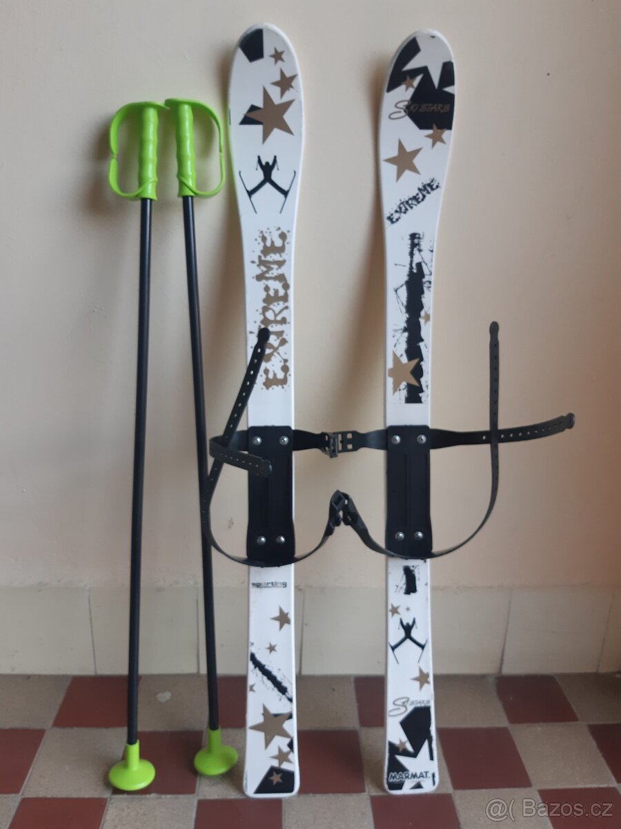 Dětské lyže na boty