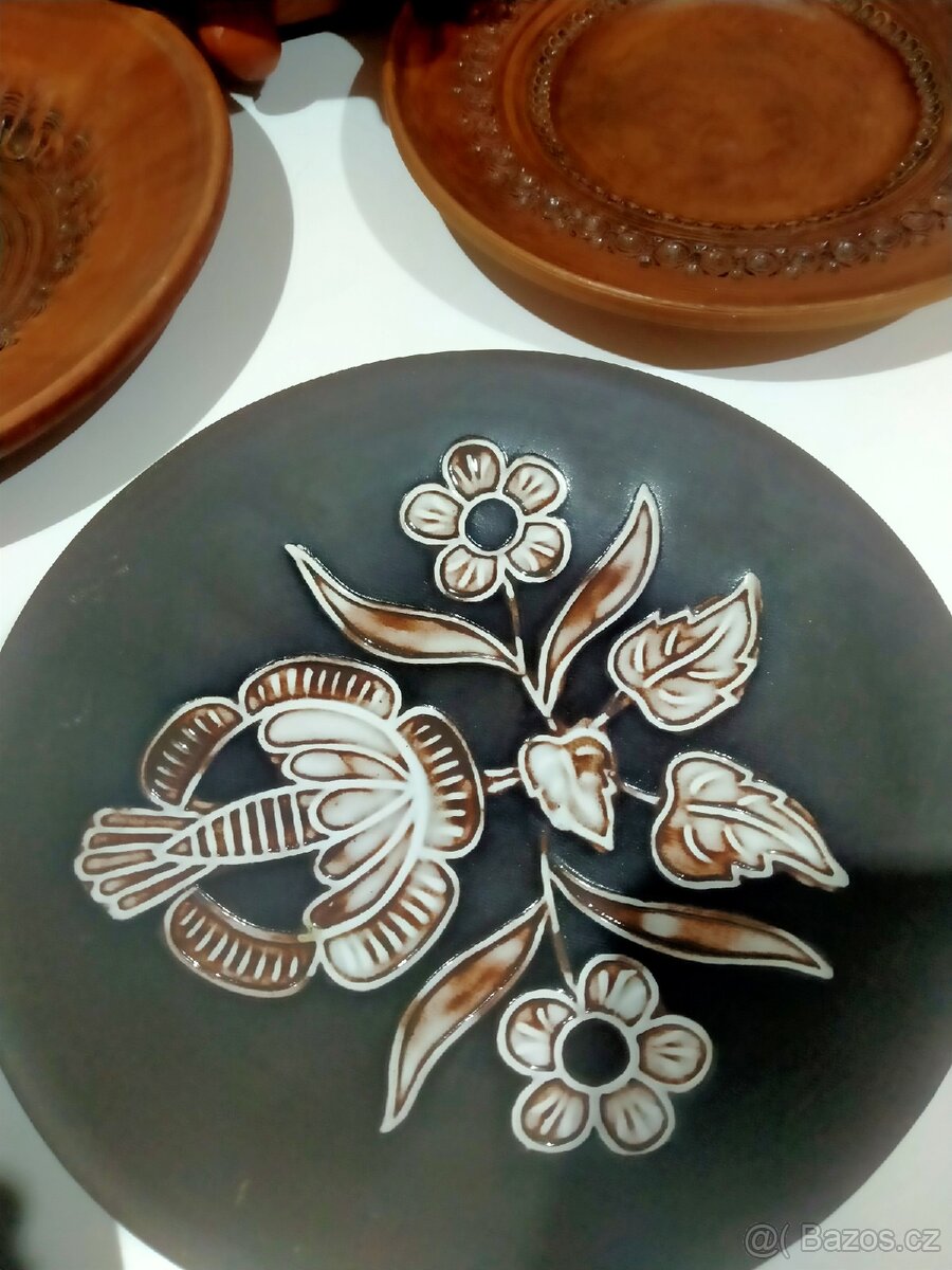 Staré talíře malované