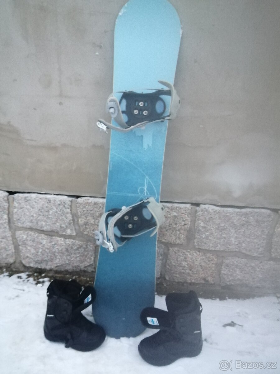 snowboard burton 153 + boots 40