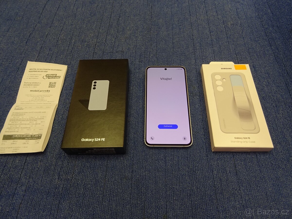 Nový Samsung Galaxy S24 FE 8/128GB + POUZDRO