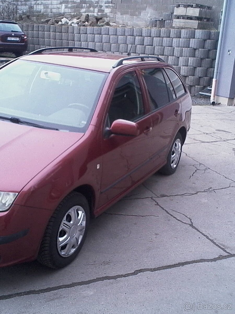 skoda fabia combi 14,55kw,r.v.6-06,164000km.