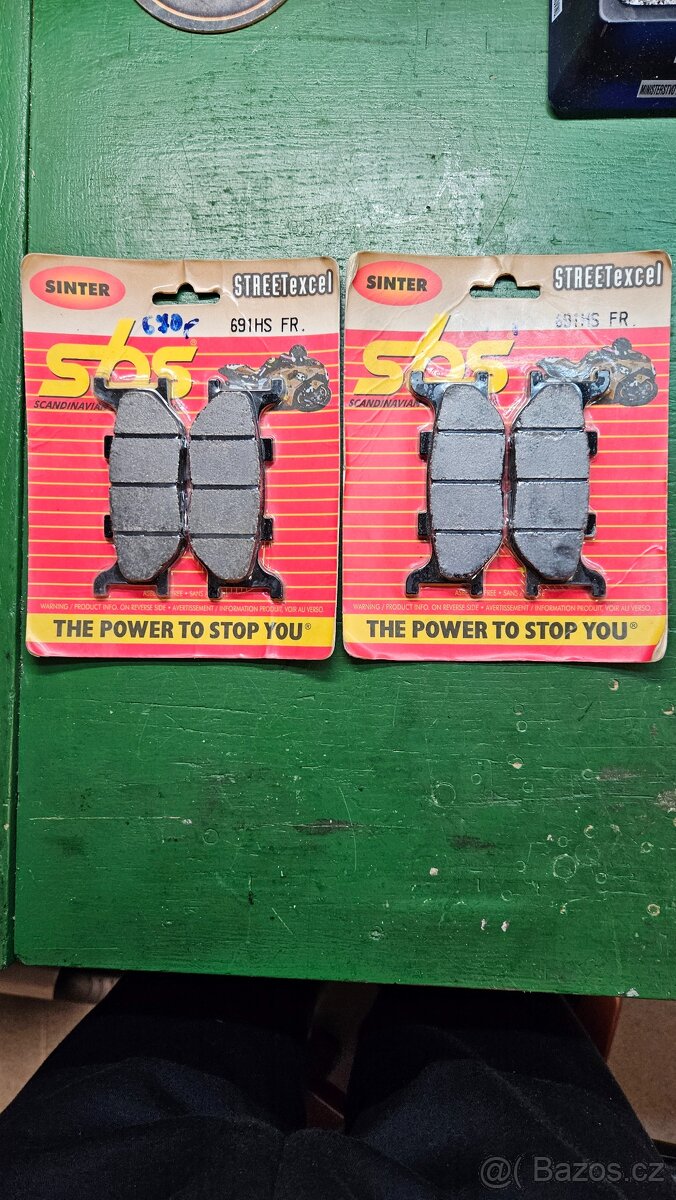 Nové brzdové destičky