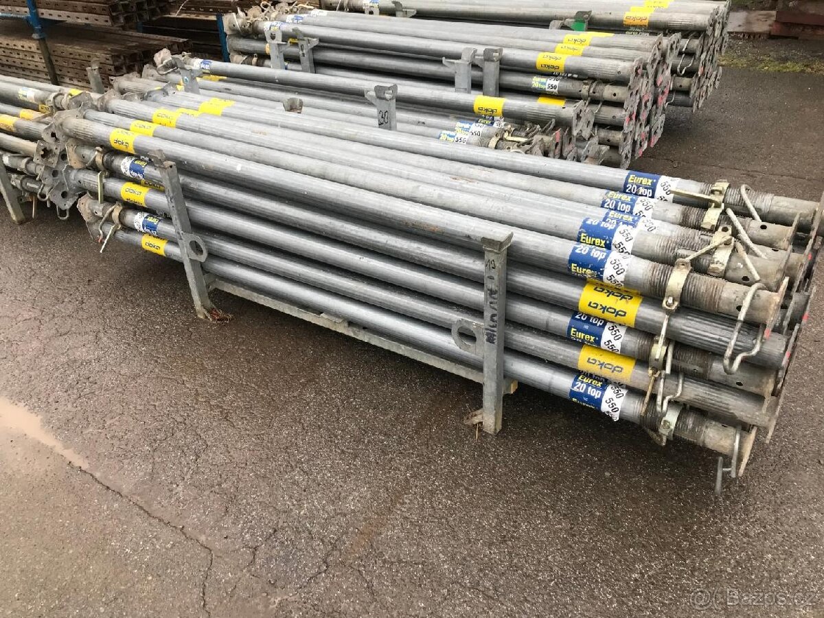 Stojky (podpěry) Doka Eurex 550 (pronájem i prodej)