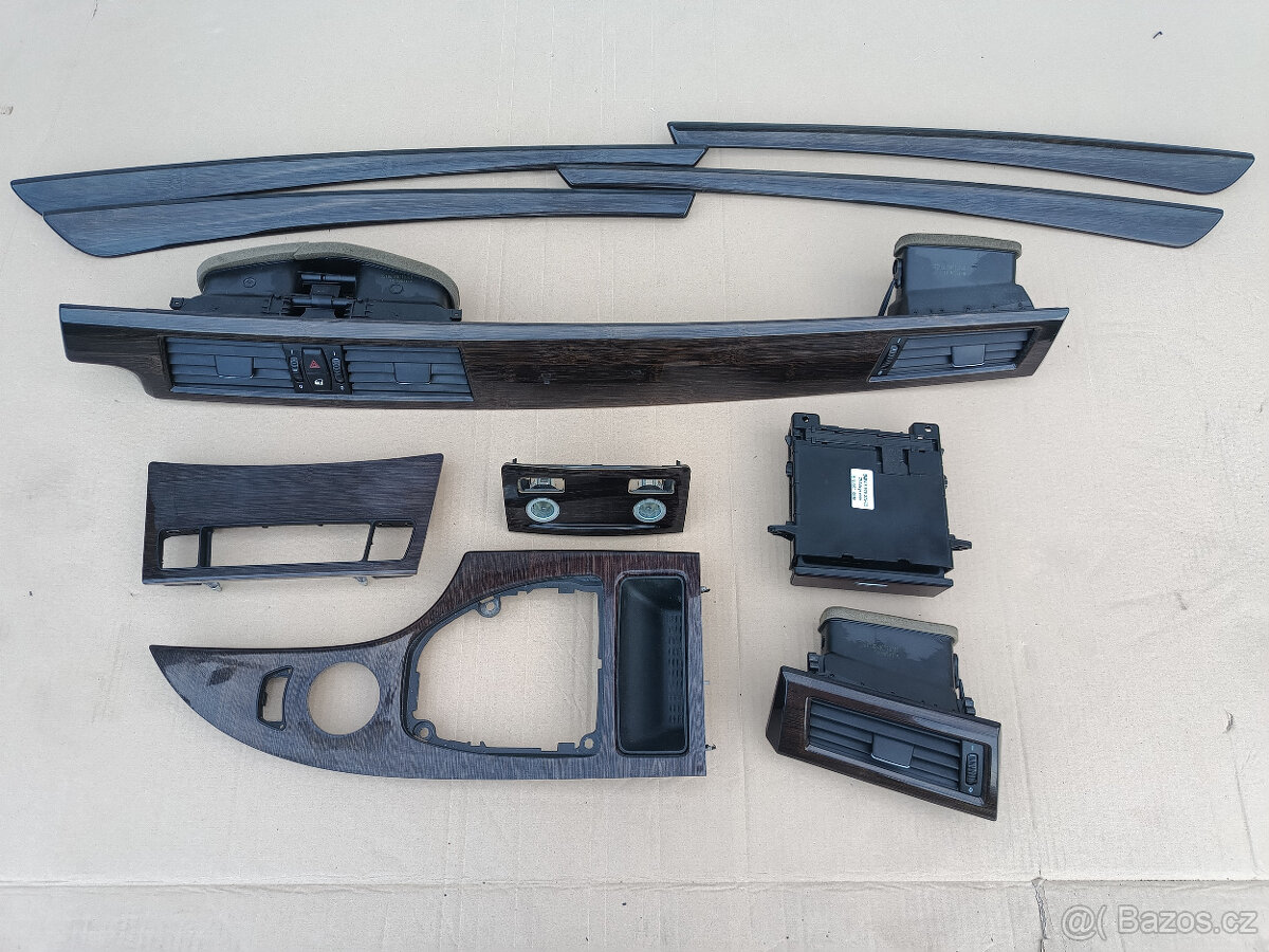 BMW e60 a e61 - interiér lišty v Bambus dekoru