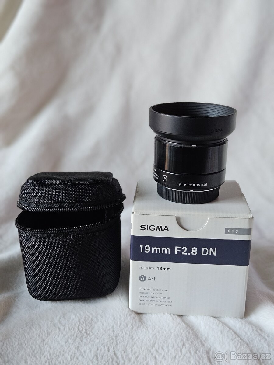 Objektiv Sigma Art 19 mm 2.8 DN Micro