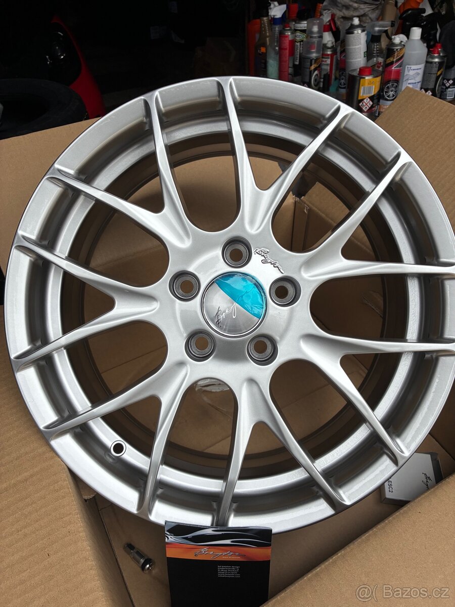 BREYTON original GTS-R Hyper silver 7x17 5x112