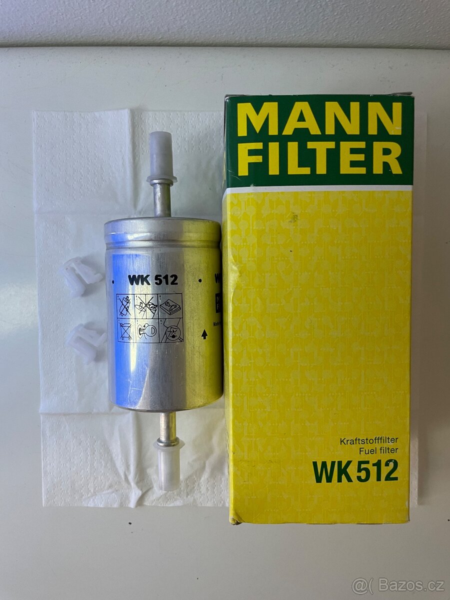 Palivový filtr - Mann-Filter WK 512 (Opel Corsa D)