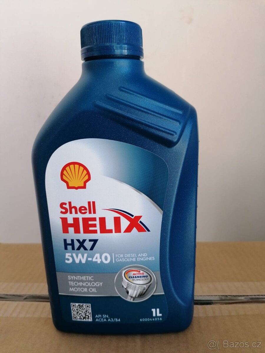 Motorový olej Shell Helix HX7 5W-40 1L