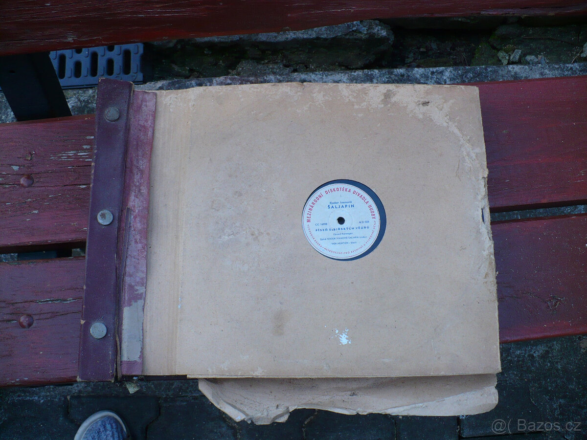 Vinylové desky, vážná hudba. Šaljapin.