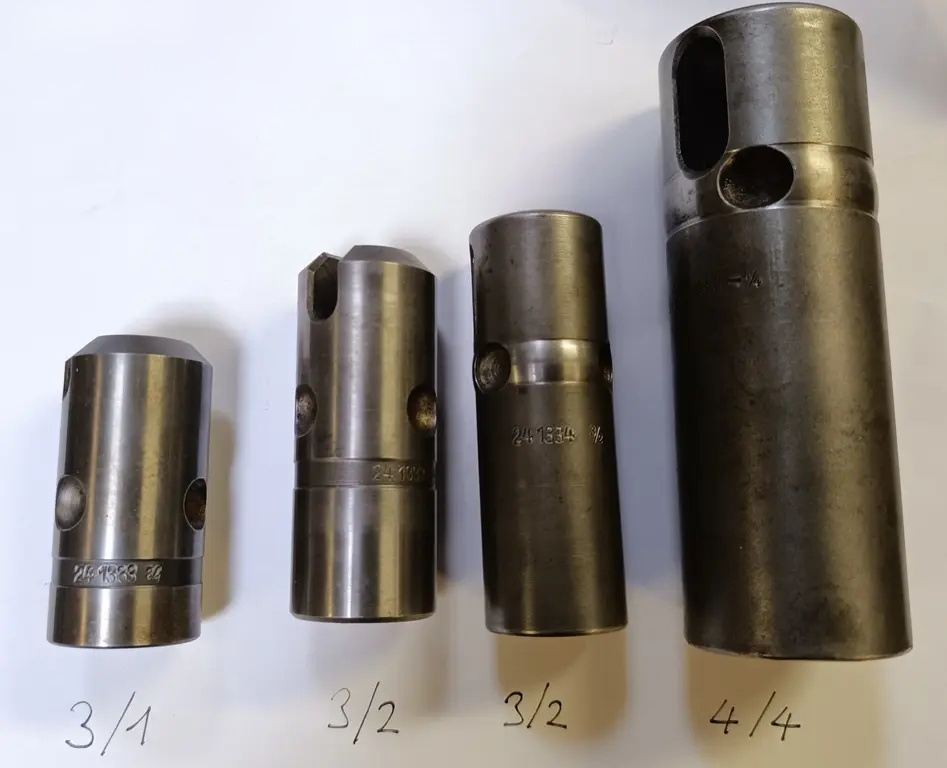 Výměnné vložky volné 3/1 , 3/2 a 4/4