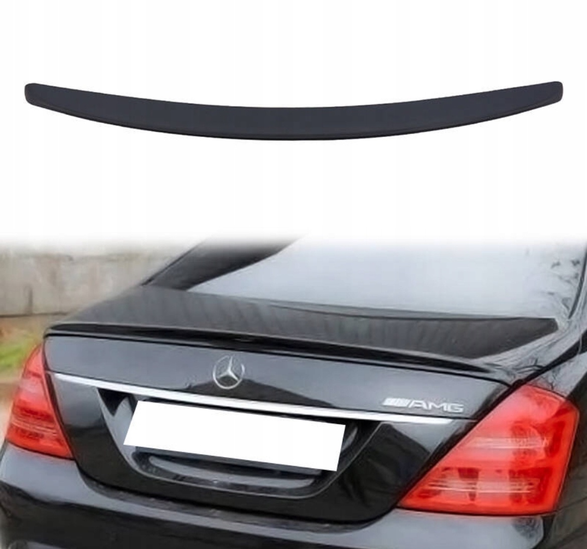 Spojler zadni na kufr mercedes S 221 W221