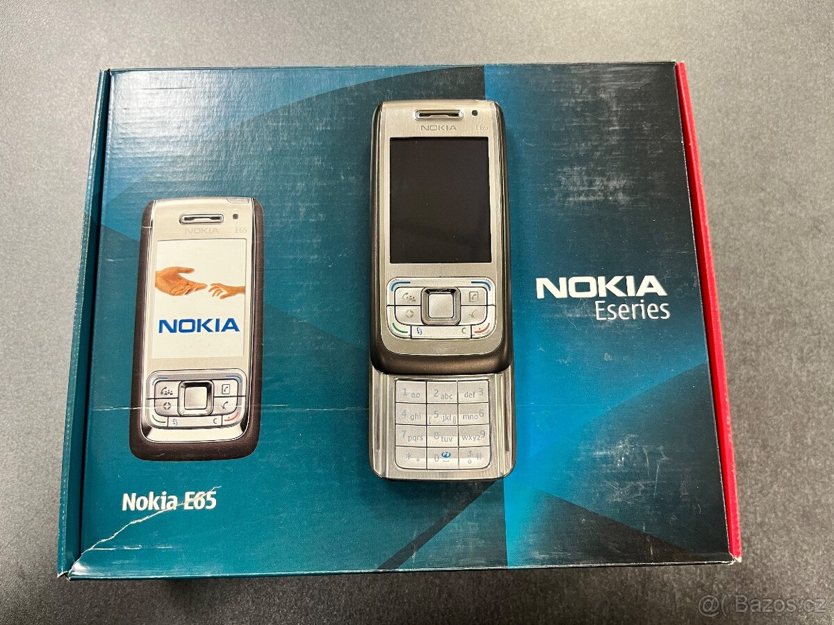 Nokia E65 TOP STAV, krabice CZ