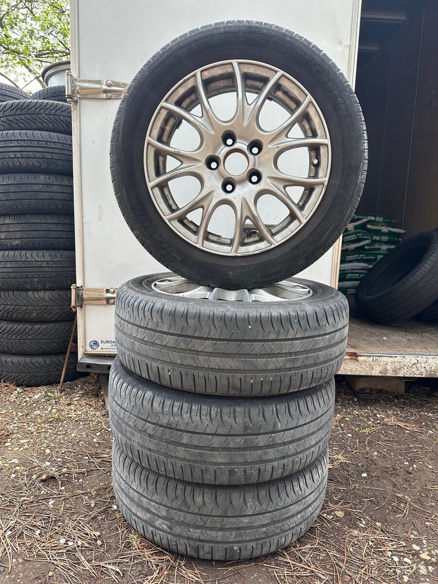 Letní alu kola s pneu 205/55/16