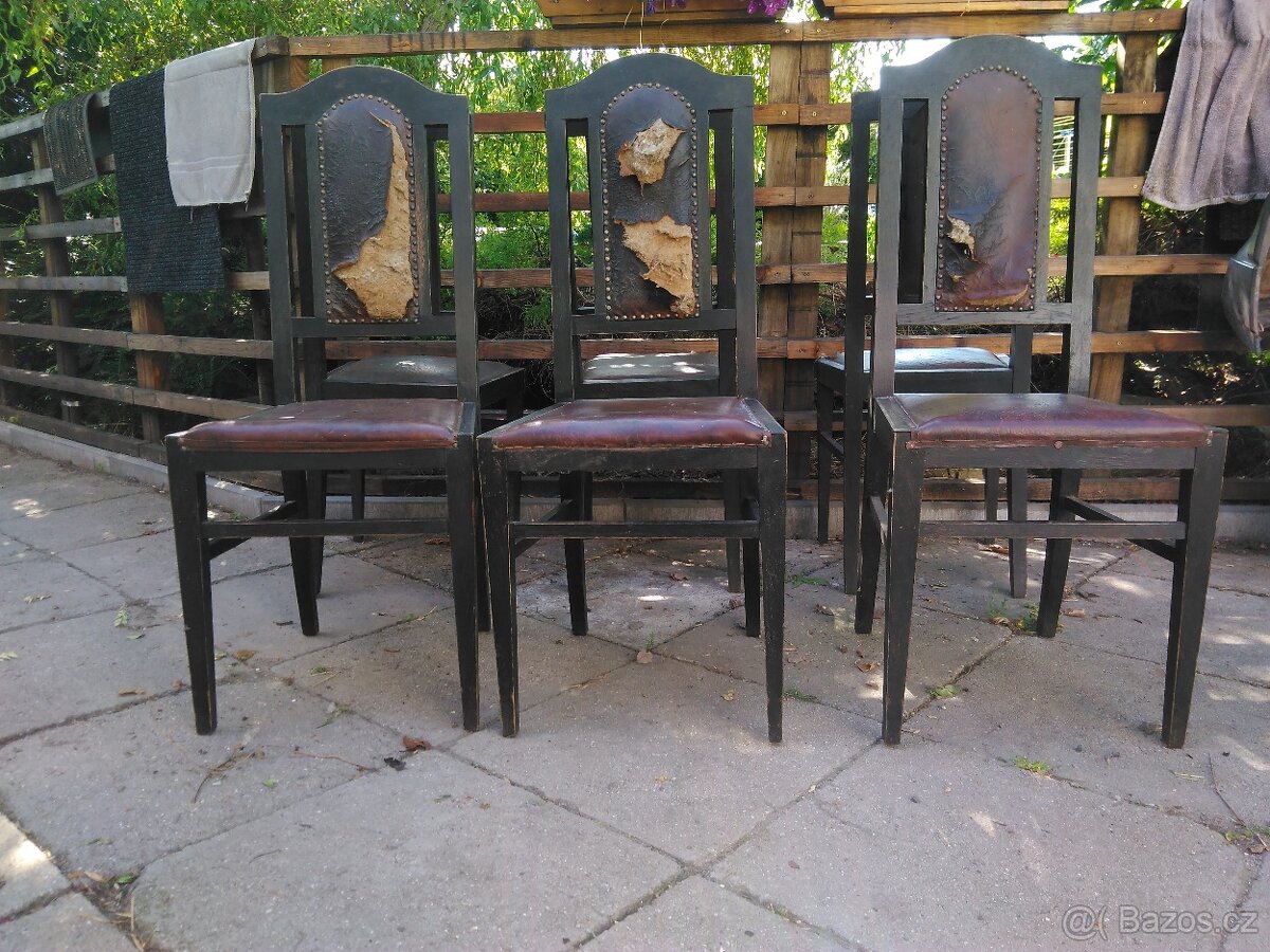 židle na renovaci