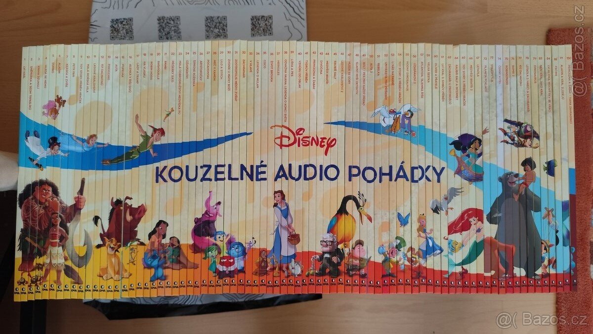Kouzelné audio pohádky Deagostini - knihy