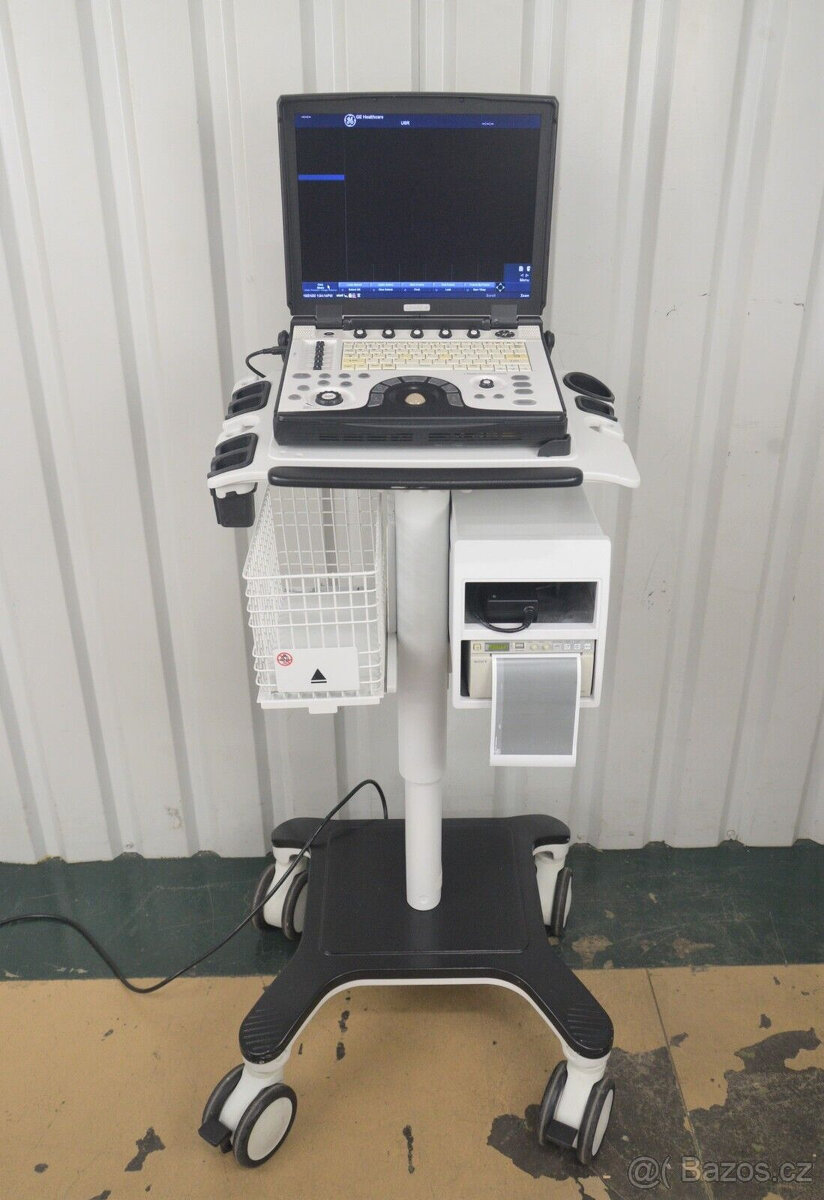 Ultrazvukový přístroj GE Logiq E 2013 4C-RS, 12L-RS, Sony UP