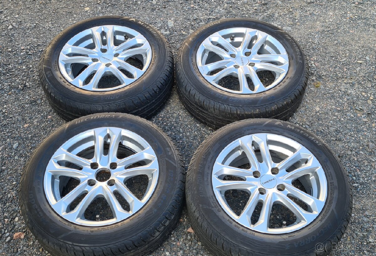 Letní sada Alu kola 4x100 195/60 R15