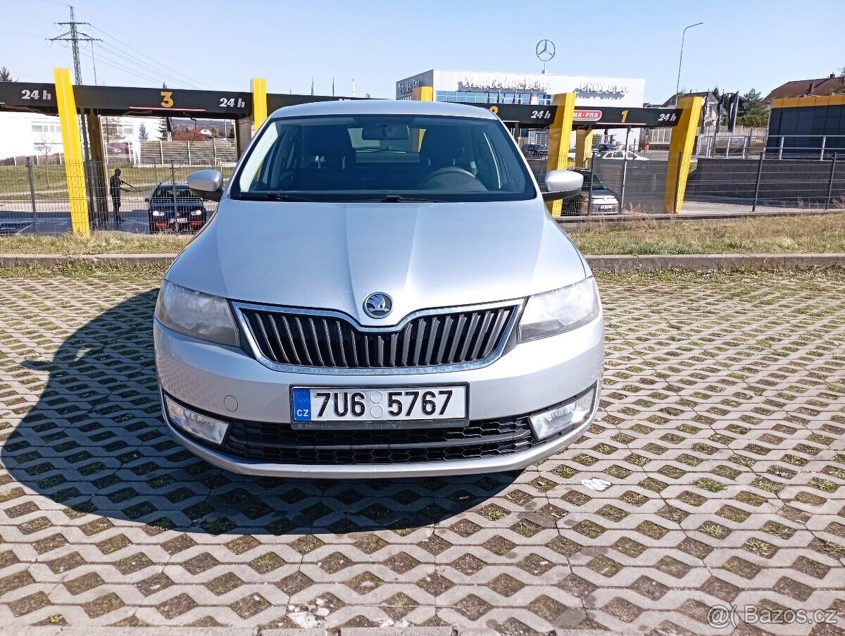 Škoda Rapid 1.2TSI, 136tkm, autoklima, 2xkola