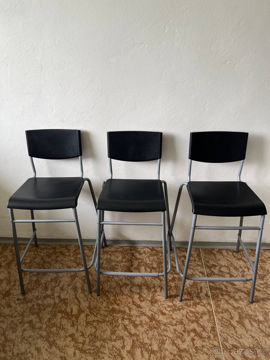 Barové židle x 3 - 333/ks + Sleva